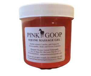 Pink Goop - Massage Gel for Horse and Humans - Essentially Equine Services