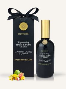Products: Surmanti Hand & Body Creme - Starfruit Lychee & Guava
