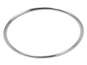 Bangles: Golf 3mm Sterling Silver Bangle