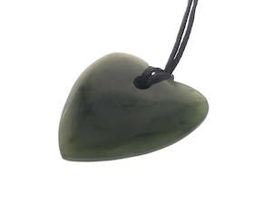 Greenstone Heart Pendant