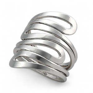 Rings: Wired 4 Waves Sterling Silver Ring