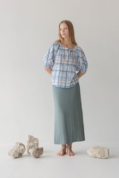 Tops: Country Blouse - Checks