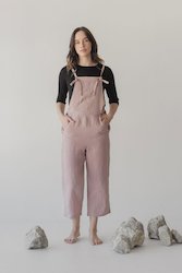 Bottoms: Aude Linen Overalls