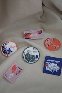 #WomenforWomen Patches: Set of 3 Patches