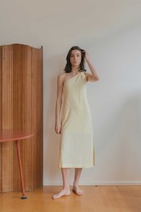 Foundations: Twist and Turn Toga Dress