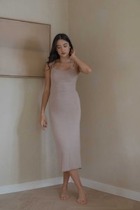 Knitwear Essentials: Knit Spaghetti Dress (Sample)