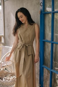 Foundations: Organic Cotton Maxi Dress