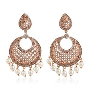 Earring: AD stones Traditional Long Earrings