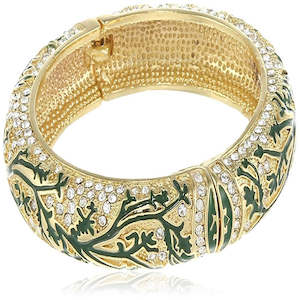 Legacy: Estele Gold Plated Meenakari and Enamel Traditional Bracelet