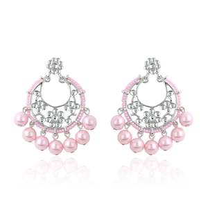 Evening Ears: Pearl Drop Womens Earrings