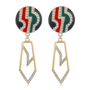Evening Ears: Deco Light Earrings