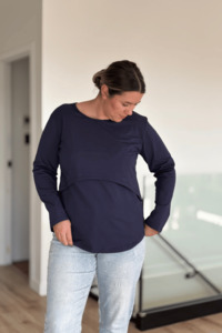 Products: Navy Classic Top