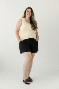 Breastfeeding T Shirts: Butter Rib Singlet