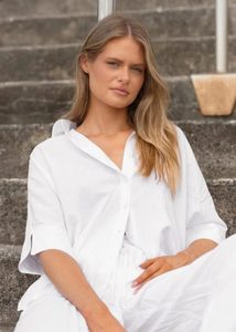 Lynwood Linen Shirt – White - Estilo Boutique