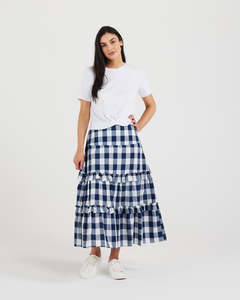 Summer Skirts: Sara Skirt (ink/white)
