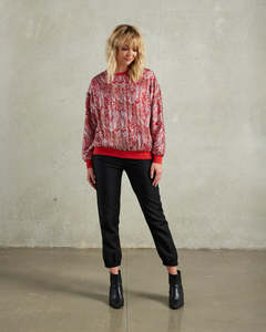 Cassidy Top (Paprika Paisley)