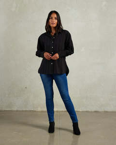 Winter 2023: Dominic Shirt (Black)