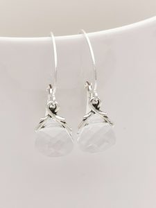 Accessories – Etcetera Bridal: Silver clear drop EWWL022