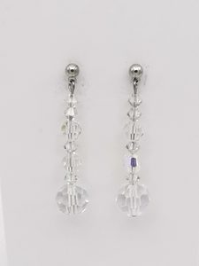Accessories – Etcetera Bridal: Crystal drop earring short EWGSEC164