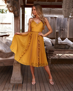 Fashion – Etcetera Bridal: Maia dress – Mustard
