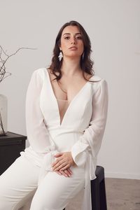 Bridal – Etcetera Bridal: Hera Couture – Jacobi Jumpsuit Curve