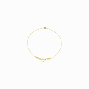 The Solo Diamond Bracelet -14K