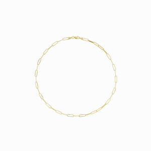 Necklace: The Paperclip Chain -14K