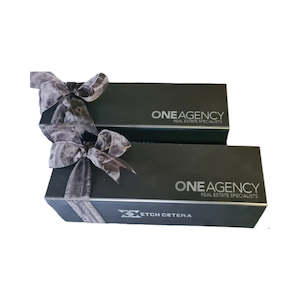 Corporate Gifts: Customised Bottom Engraved Tumbler Giftset