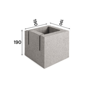 Products: 20.44 Knock-In Bond Beam Block Reinforced Masonry NZ