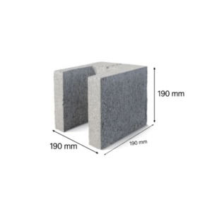 Products: 20.12 Lintel & Half End Closer Block Reinforced Concrete