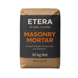 Products: MASONRY MORTAR 30KG - Concrete Auckland - ETERA