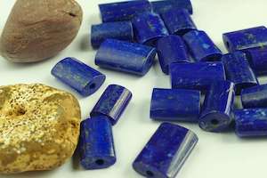 Products: Elegant Lapis Lazuli Beads With Pre-Drilled Holes For Jewellery Making Ethical Trade New Zealand
