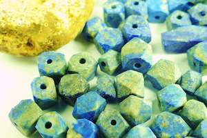 Products: Elegant Lapis Lazuli Faceted Beads With Pre-Drilled Holes For Jewellery Making Ethical Trade New Zealand