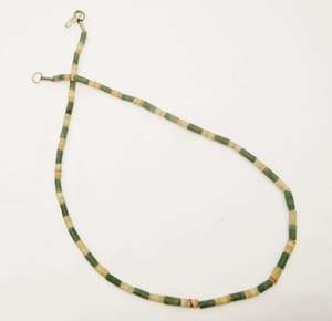 Products: Handcrafted Unisex Serpentine Necklace For Natural Elegance Ethical Trade New Zealand