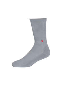 All Socks Exc Moto: Boys Crew Sock - Stone Grey