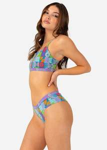 Womens Sale Underwear: Abstract Gathering Cheeky