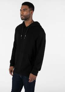 Mens Pullovers Hoodies: Mens Premium Hoodie - Black