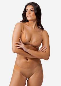 Womens Seamless Hipster: Seamless Hipster - Toffee