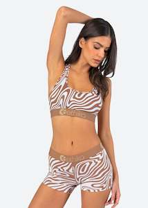 Womens Sports Bras: Car'A'mel Sports Bra