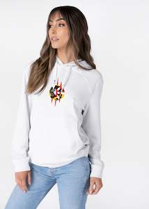 Womens Sale: Womens Quick Strike Pullover Hoodie - White