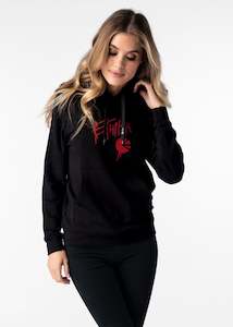 Womens Sale: Womens Drip Red Hoodie
