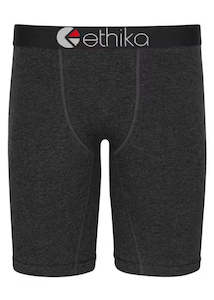 Mens Black Underwear: Mens Black Heather Staple