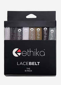 New Releases: Shoelace Belt 8 Pack - Overcast Set