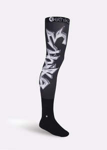 Mens Socks: Mens Moto Socks - Flash
