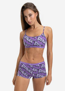 Womens Drip Wave Pullover Bra