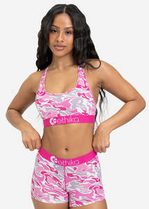 Womens Snow Cap Sports Bra