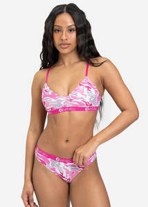 Womensbras: Womens Snow Cap V-Neck Bra