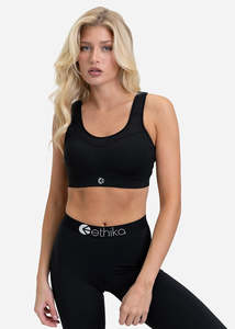 Womensbras: Womens SubZero Black SubZero High Impact Sports Bra