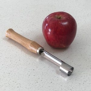 Products: Beechwood Apple Corer - German Made - Etico