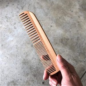 Products: Beechwood Comb Beautifully made with FSC wood Etico
